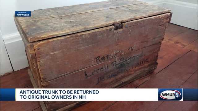 Antique trunk to return to original owners in NH after several decades - Vimarsana News