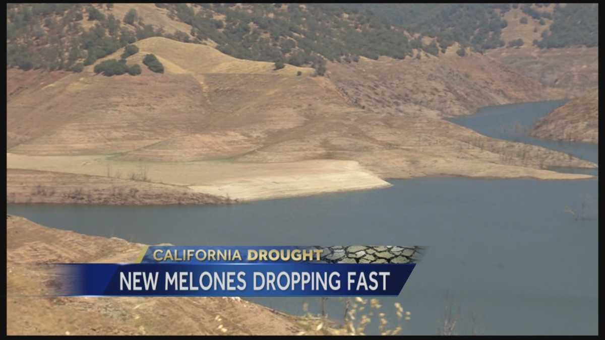 level reservoir california melones drop