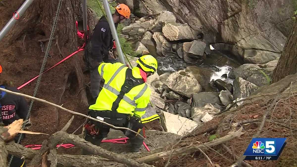 High above the ground, Vermont crews train for the region’s toughest rope rescues