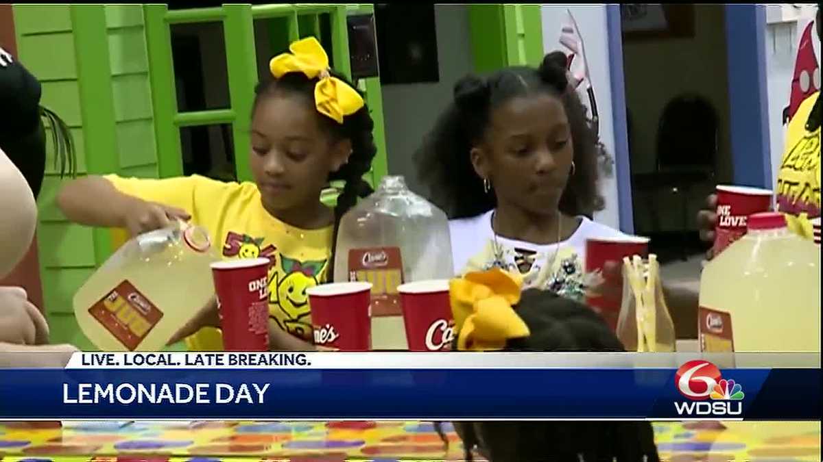 Raising Cane's gets ready for Lemonade Day