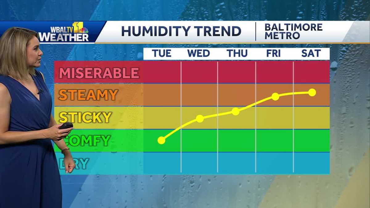 Warm, sunny Tuesday with temps in low 80s