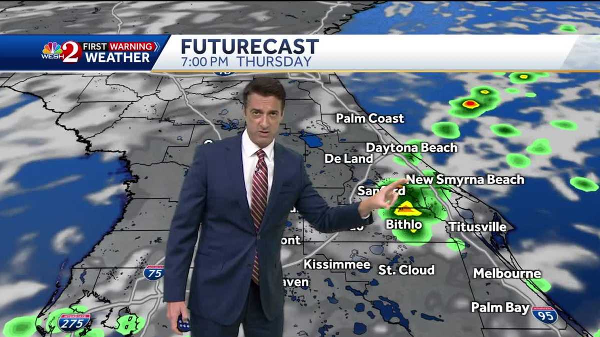 Showers & storms continue into Friday but drier air is in sight!