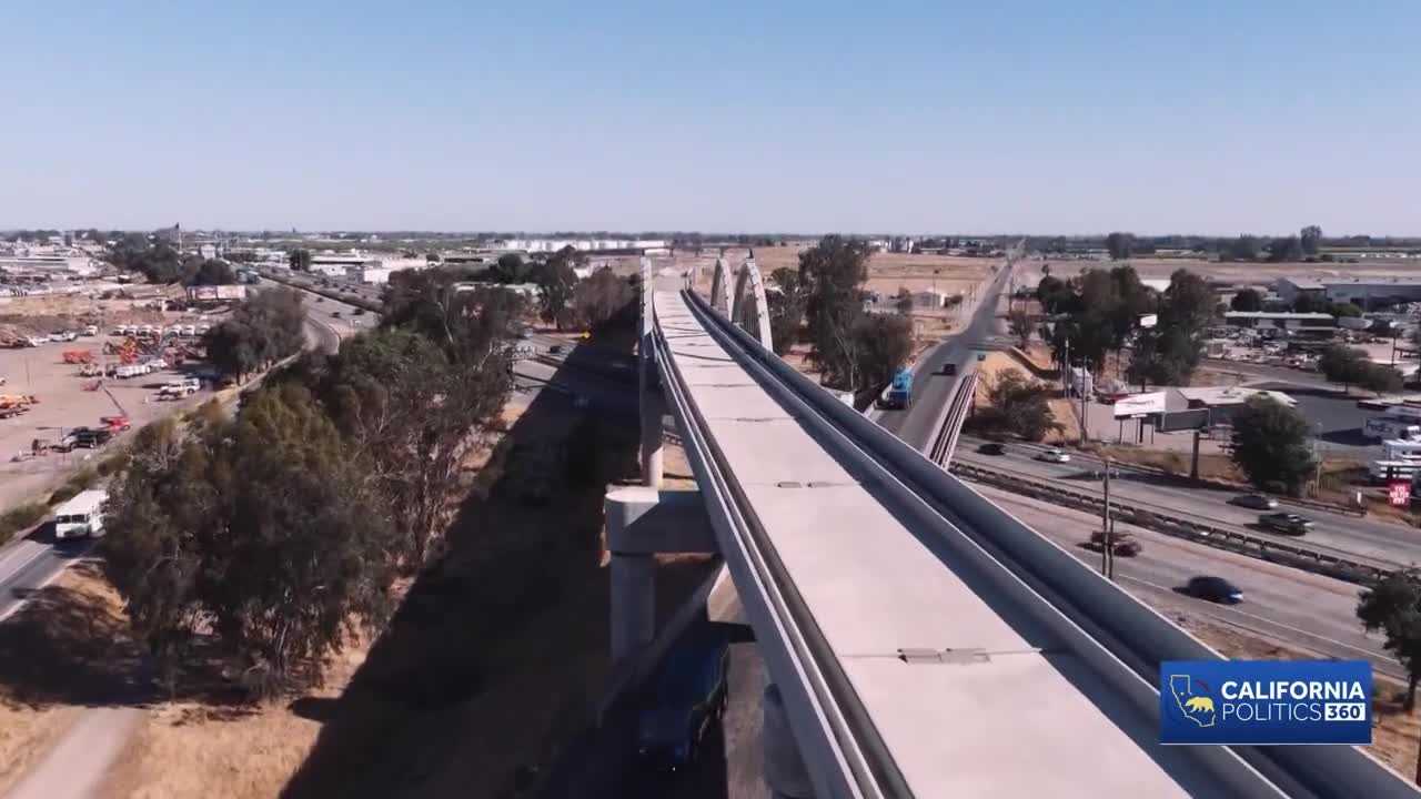 An up-close look at high-speed rail construction | California Politics 360