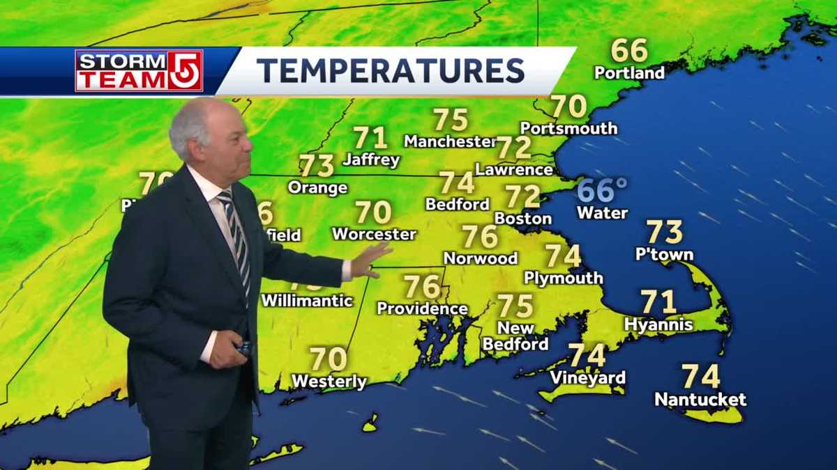 Video: Touch of fall with rising humidity