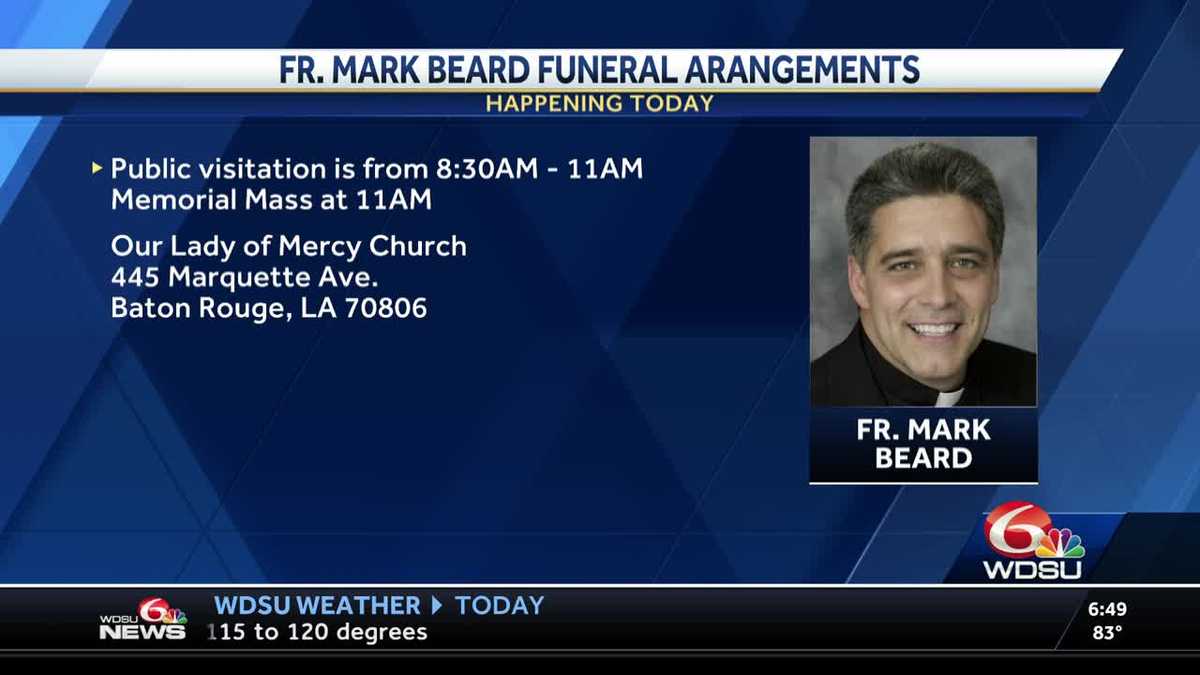 Louisiana Mark Beard pastor funeral