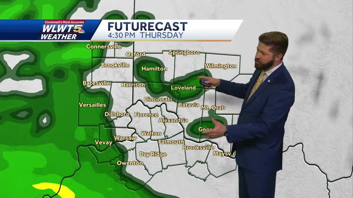 Showers return to end the week