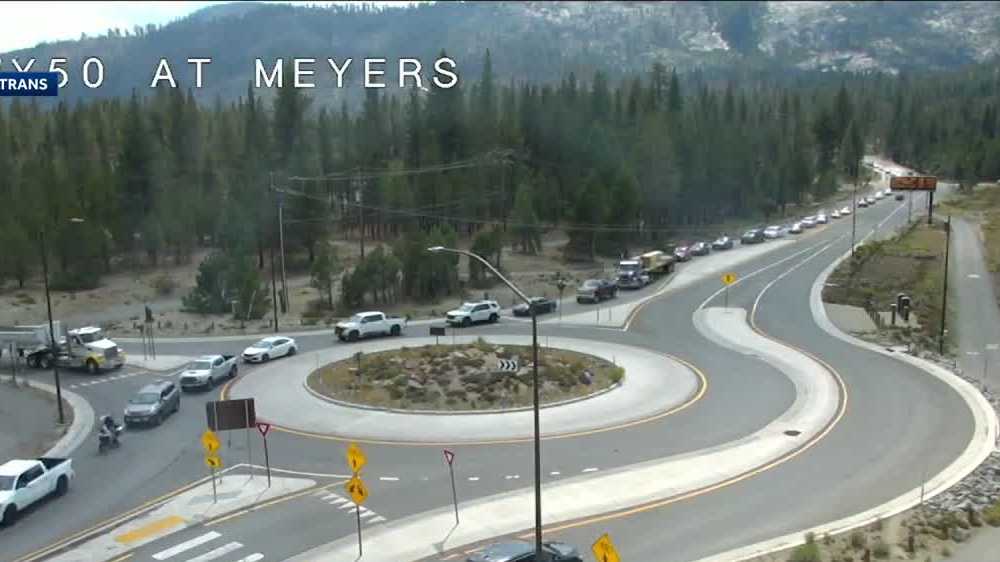 Crowds arrive in South Lake Tahoe for holiday weekend