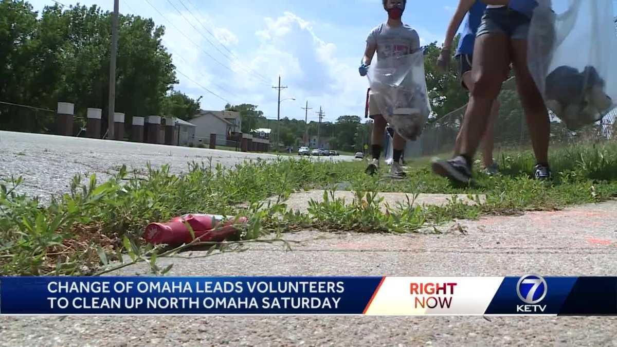 'Change of Omaha' leads volunteers to clean up North Omaha