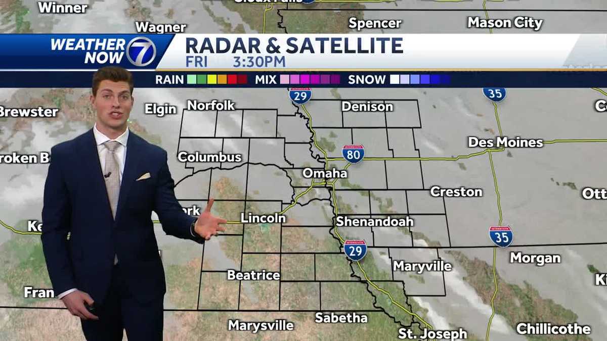 Clouds filling in ahead of potential rain tomorrow
