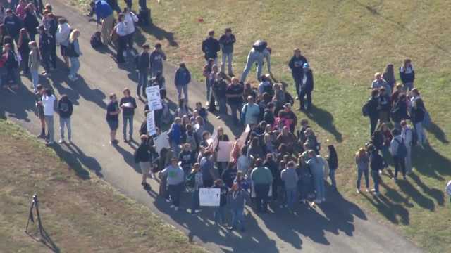 Students, some staff walk out of Nelson County school to protest possible merger - Vimarsana News