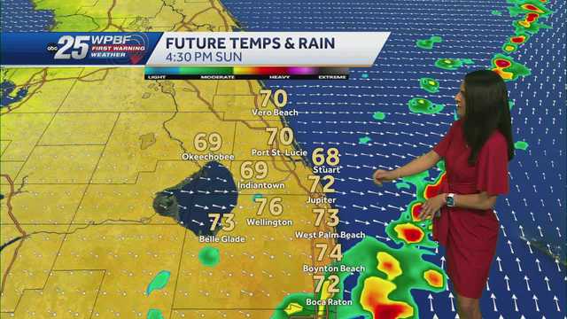 Scattered rain and a few storms ahead of a big cool down - Vimarsana News