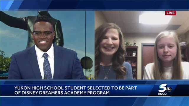 Yukon High School student selected to be part of Disney program - Vimarsana News