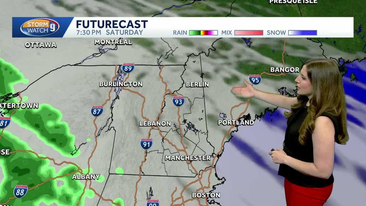 NH forecast video: Some rain over holiday weekend
