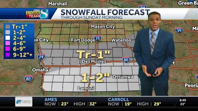 Colder air with chance of weekend snow in parts of Iowa - Vimarsana News
