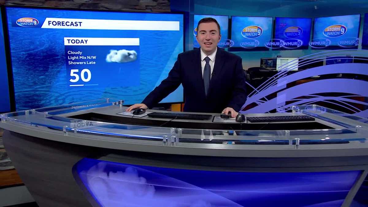 Video: Showers likely Sunday evening in New Hampshire