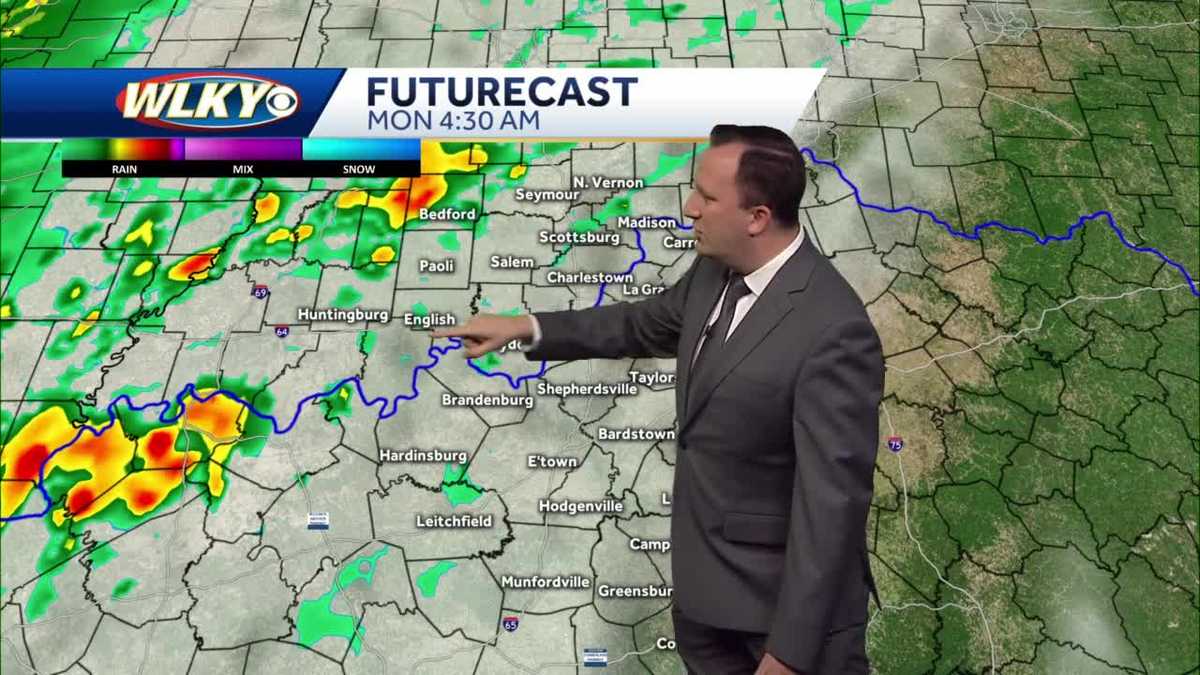 Weather changes arrive Monday