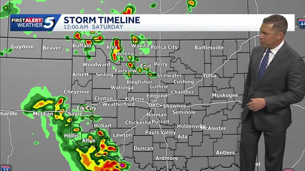 Severe storms move in tonight