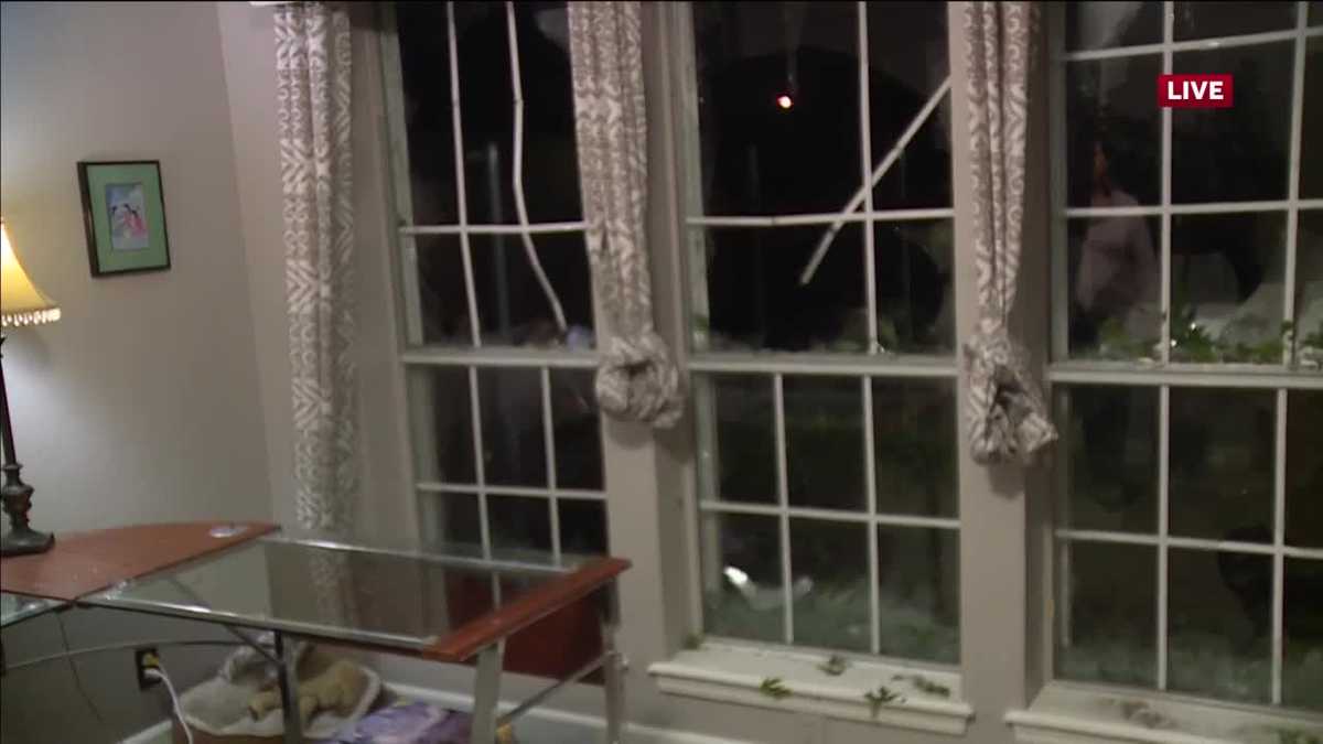 NORMAN HAIL STORM Norman homeowner describes roaring hailstorm, shows damage left behind