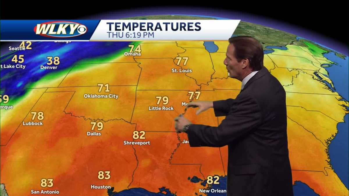 Record warmth possible Friday