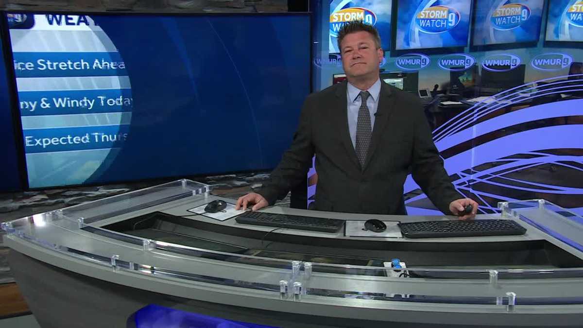 NH forecast video: Warm and windy start to the work week