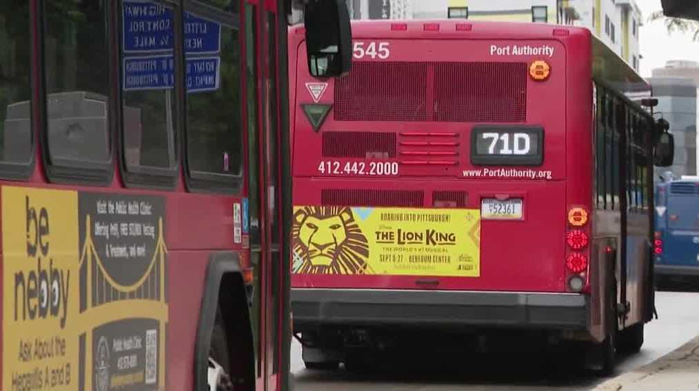 Red bus lanes to be installed in Pittsburgh's Oakland neighborhood ...