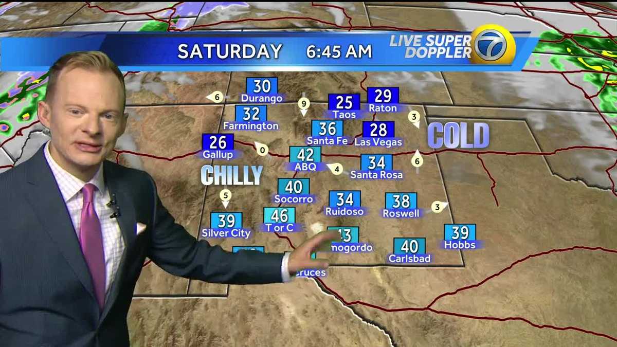 Byron Morton's Saturday Weather Forecast