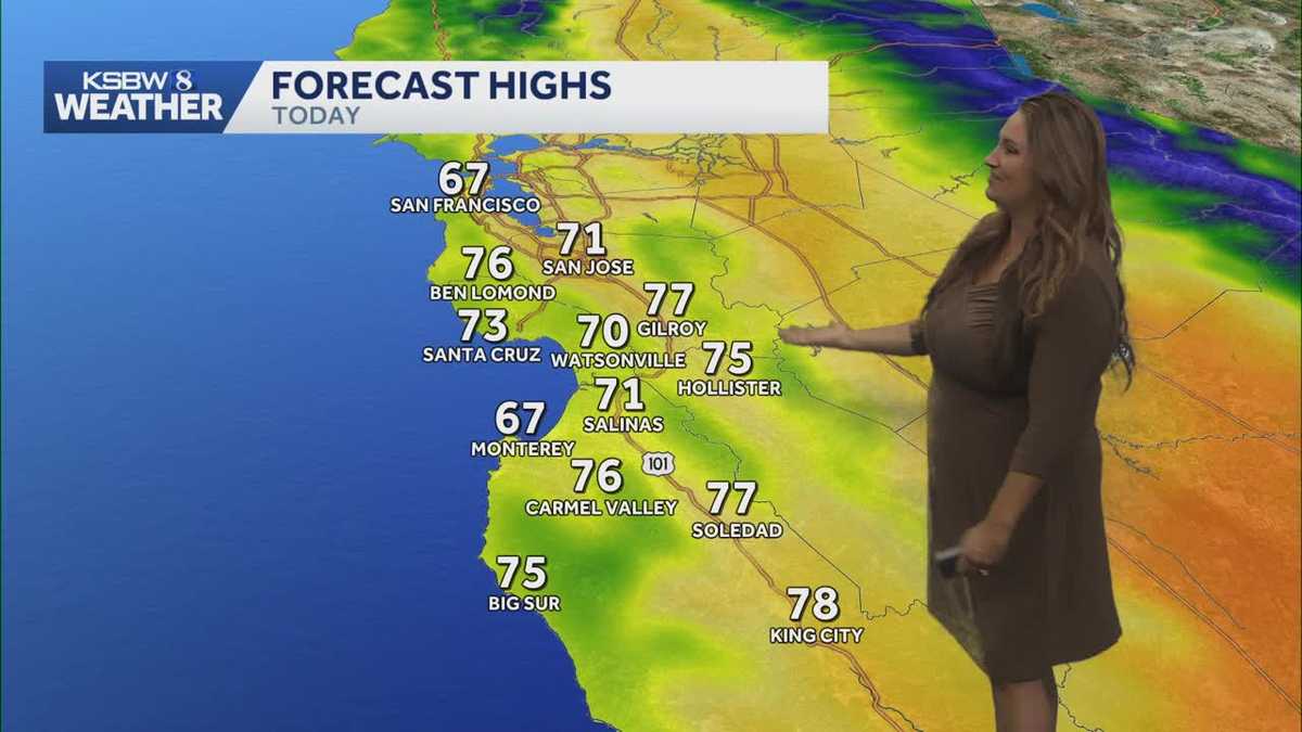 A cooler Friday morning with temperatures rising to the 70s this afternoon