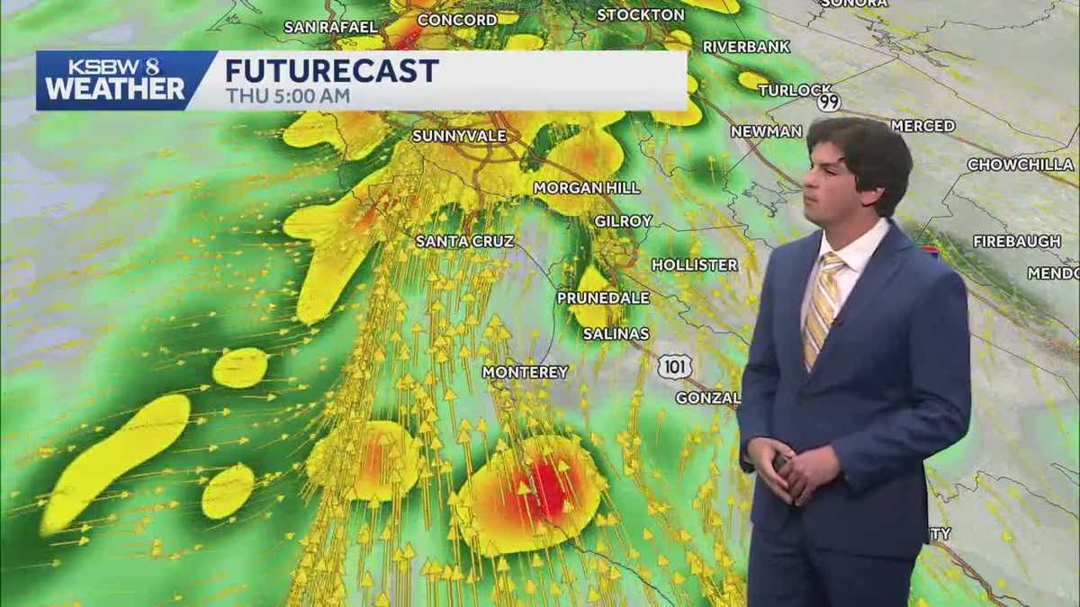Warm Tuesday before heavy rain arrives on Wednesday