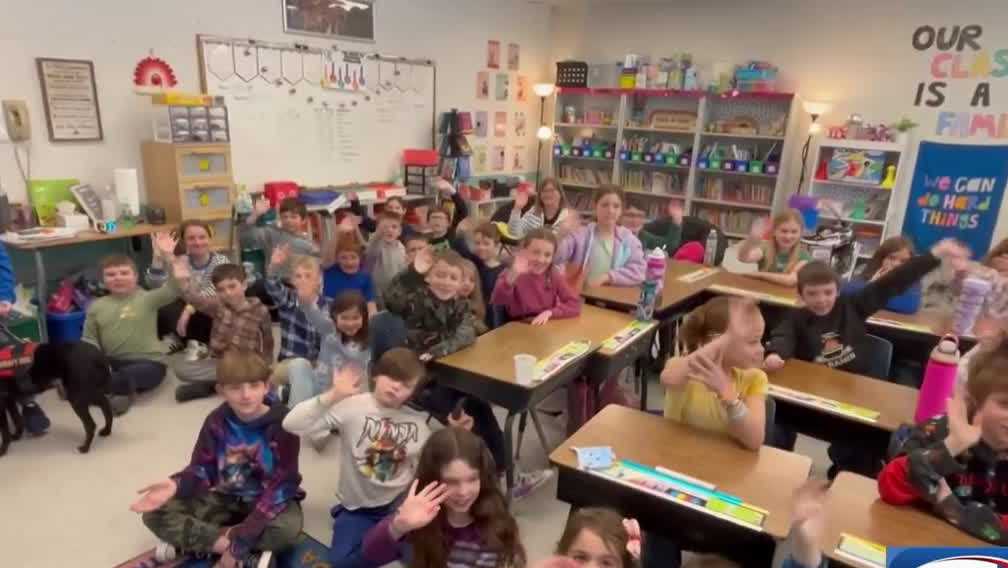 WMUR's Kevin Skarupa visits Northwood School