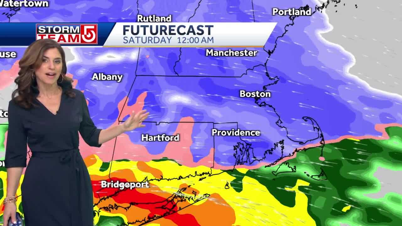 Video: Rainy Day Before Wintry Mix Moves In