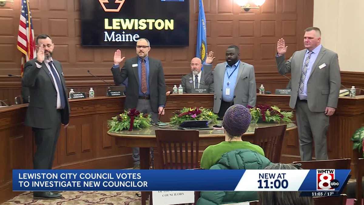 Lewiston city councilor sworn in with gun theft charges looming