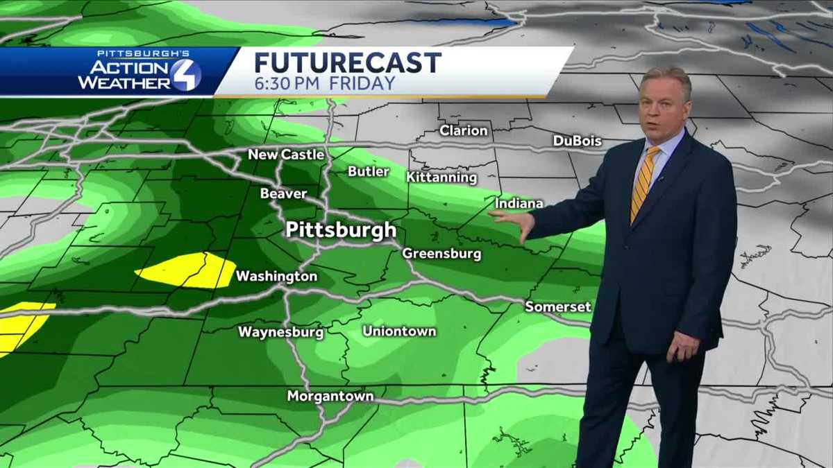 Pittsburgh Weather Warming Up and Rain on the Way