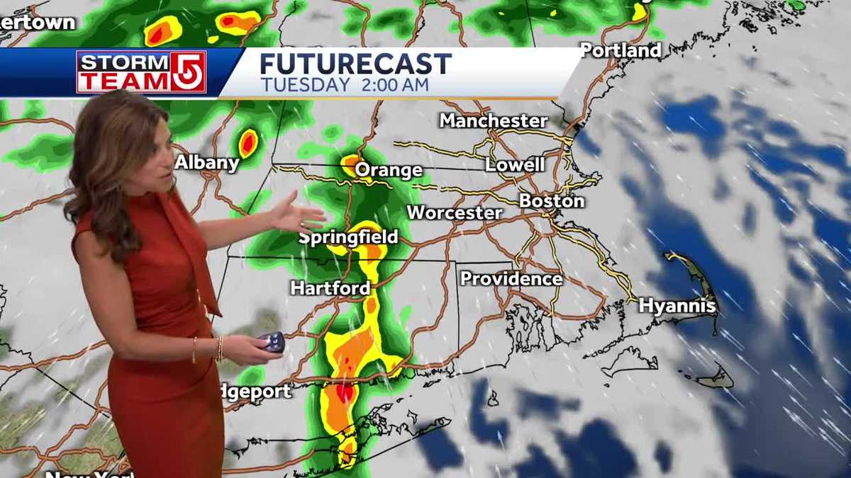 Video: Severe storms may bring downpours, damaging winds