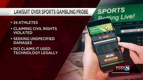 iowa, iowa state student-athletes implicated in sports-betting probe file federal lawsuit