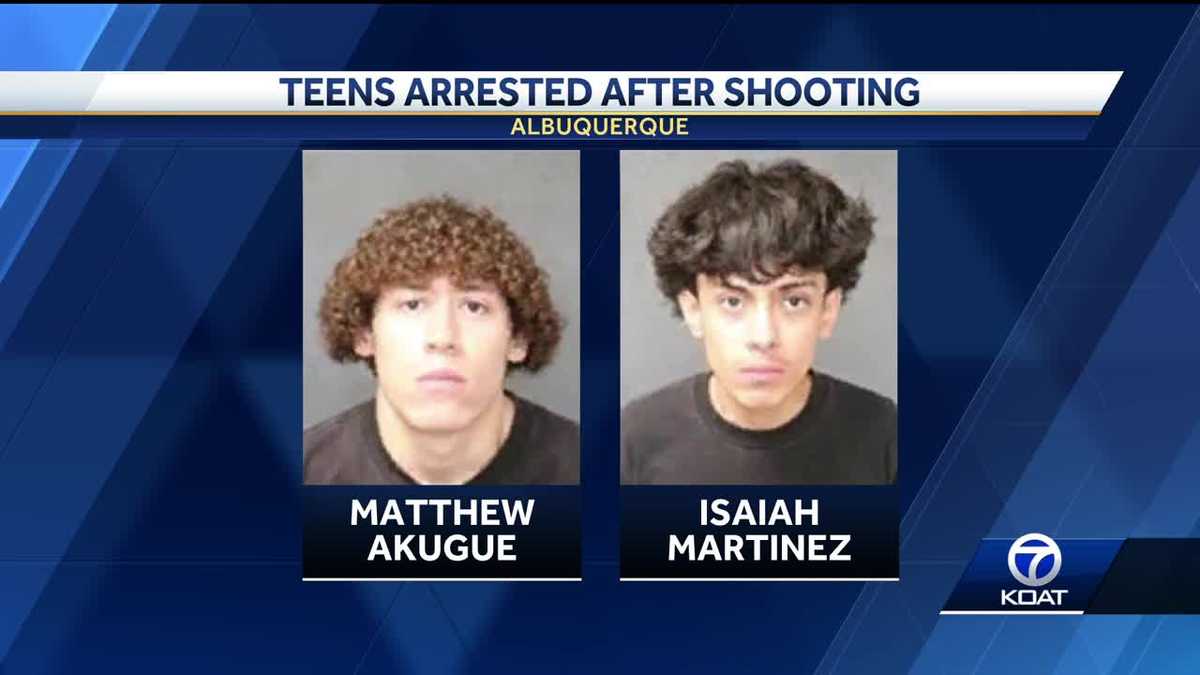 Teens arrested after overnight shooting downtown - KOAT