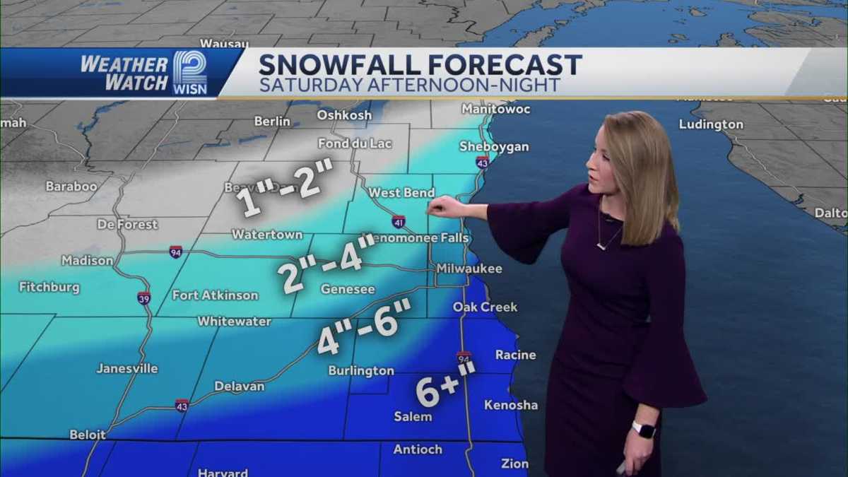 Alert Day: Heavy snow this afternoon