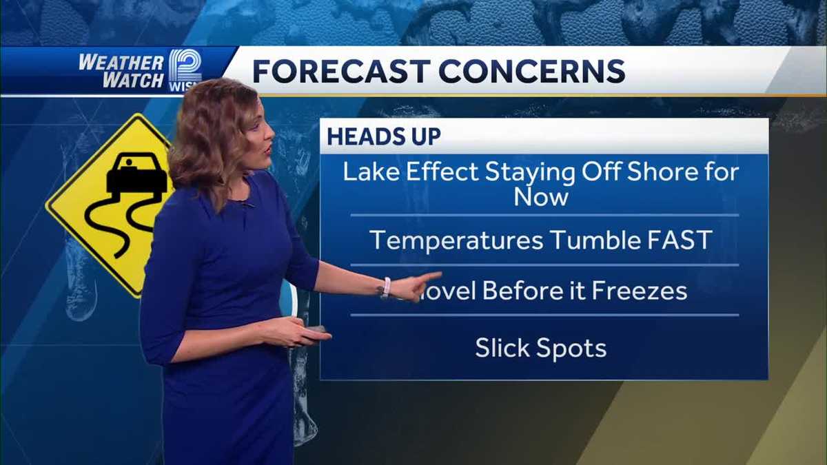 Wisconsin weather: Possible lake effect snow and colder temperatures