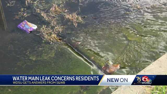 Algiers water main leak - Vimarsana News