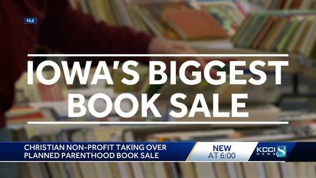 Iowa's Biggest Book Sale: Old Planned Parenthood book sale may return under new direction - Vimarsana News