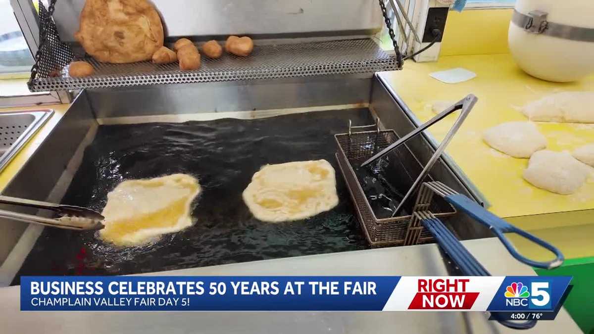 Dan's Fried Dough celebrates 50 years at the Champlain Valley Fair