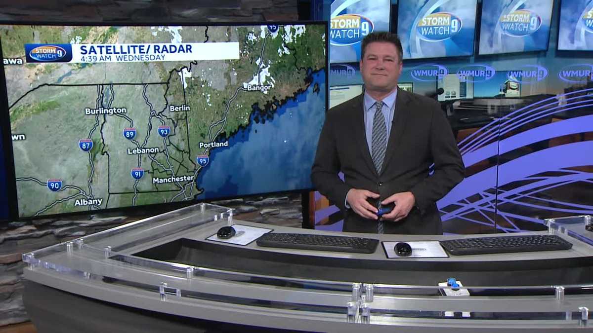 Watch: Some sunshine and clouds today