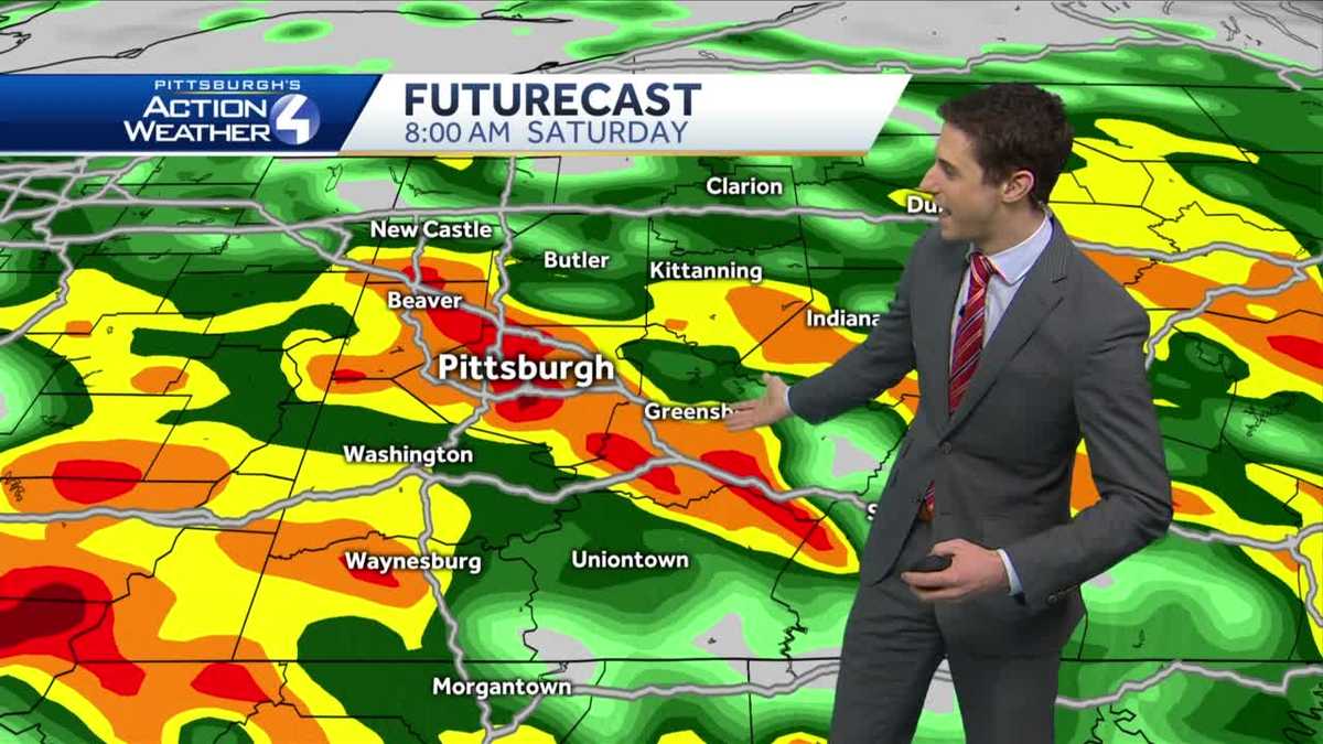 Pockets of Heavy Rain and Thunderstorms This Weekend