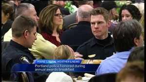 Portland police celebrate their best