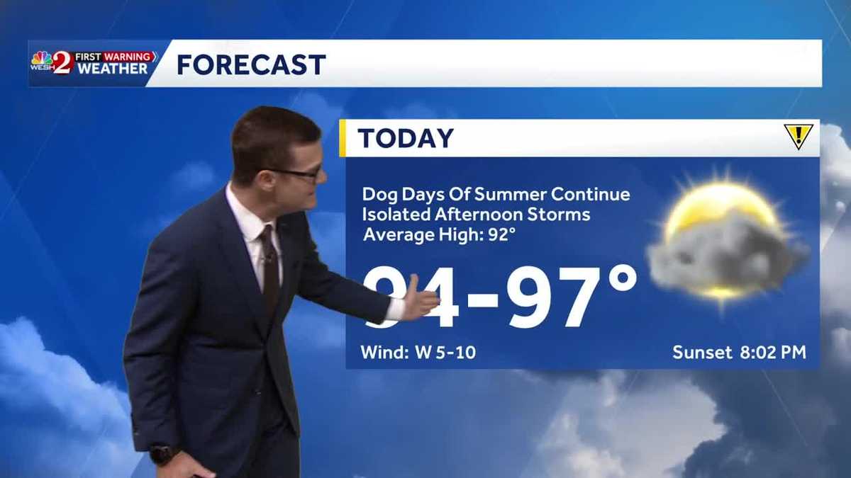 Central Florida heat index reaching 111 degrees on Monday