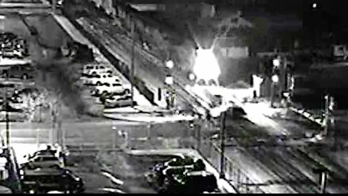 Johnson County deputy rescues man moments before train hits car