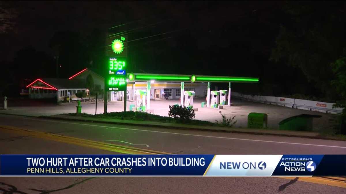 Car crashes into Penn Hills BP