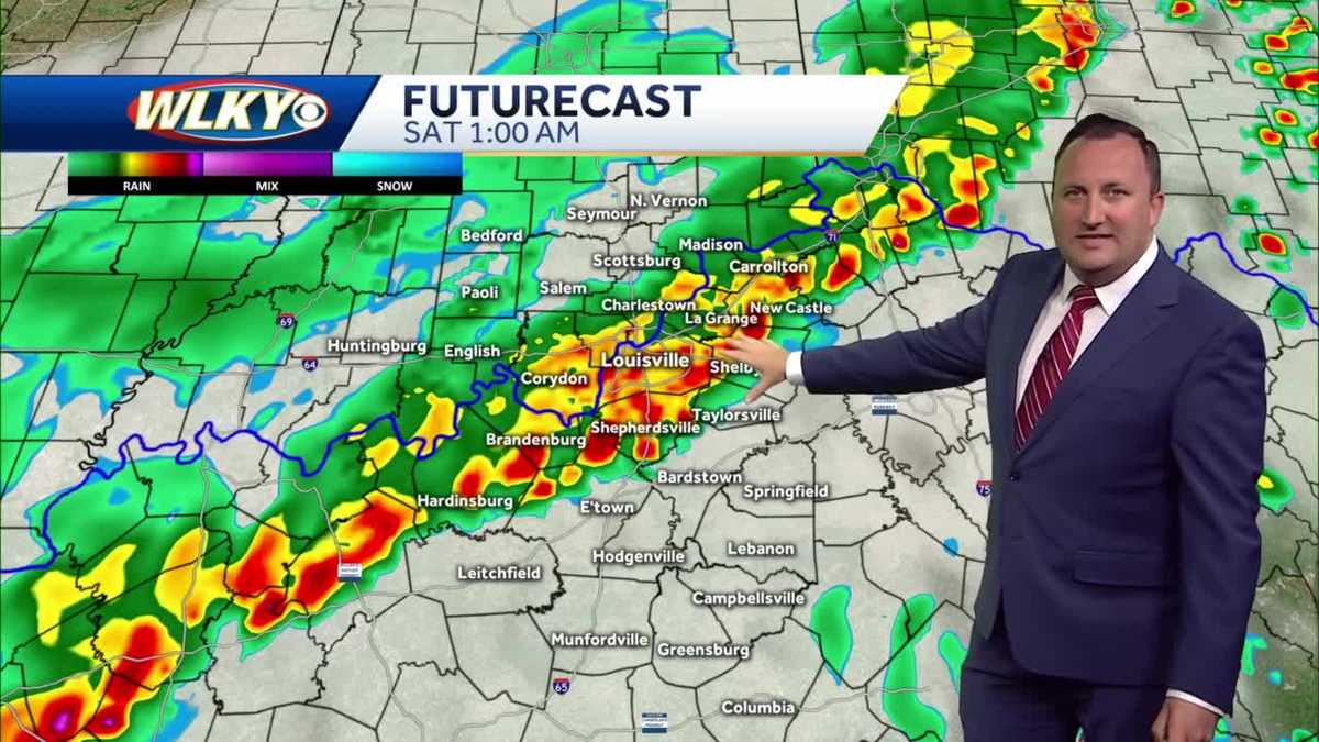 Tracking shower and storm chances