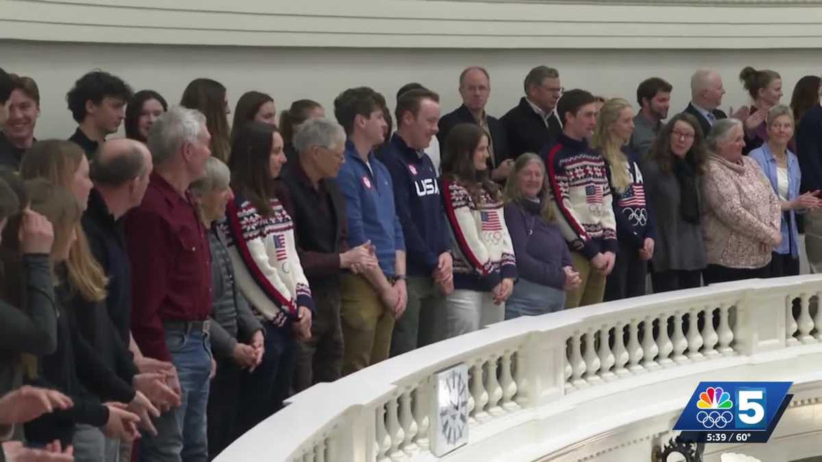 Vermont Olympic athletes celebrated at proclamation signing ceremony held by Gov. Phil Scott