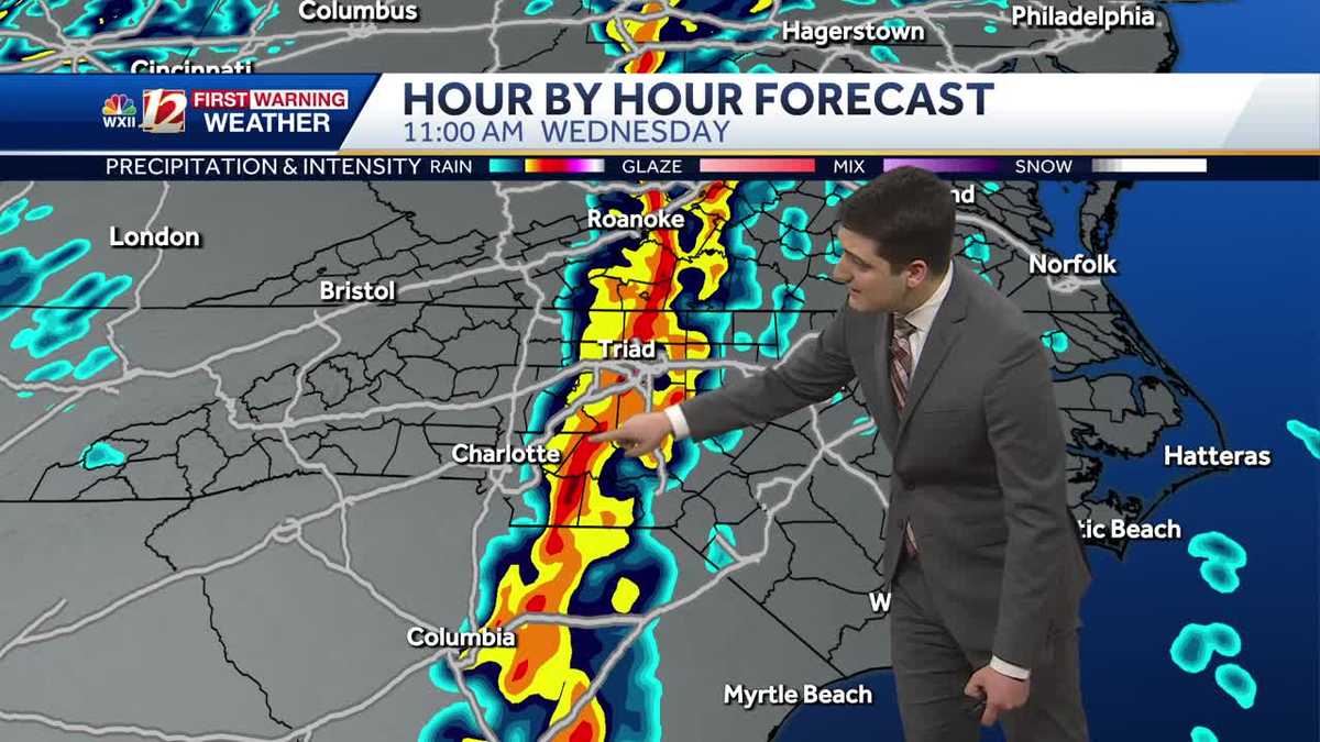 High fire danger continues, severe storms possible Wednesday