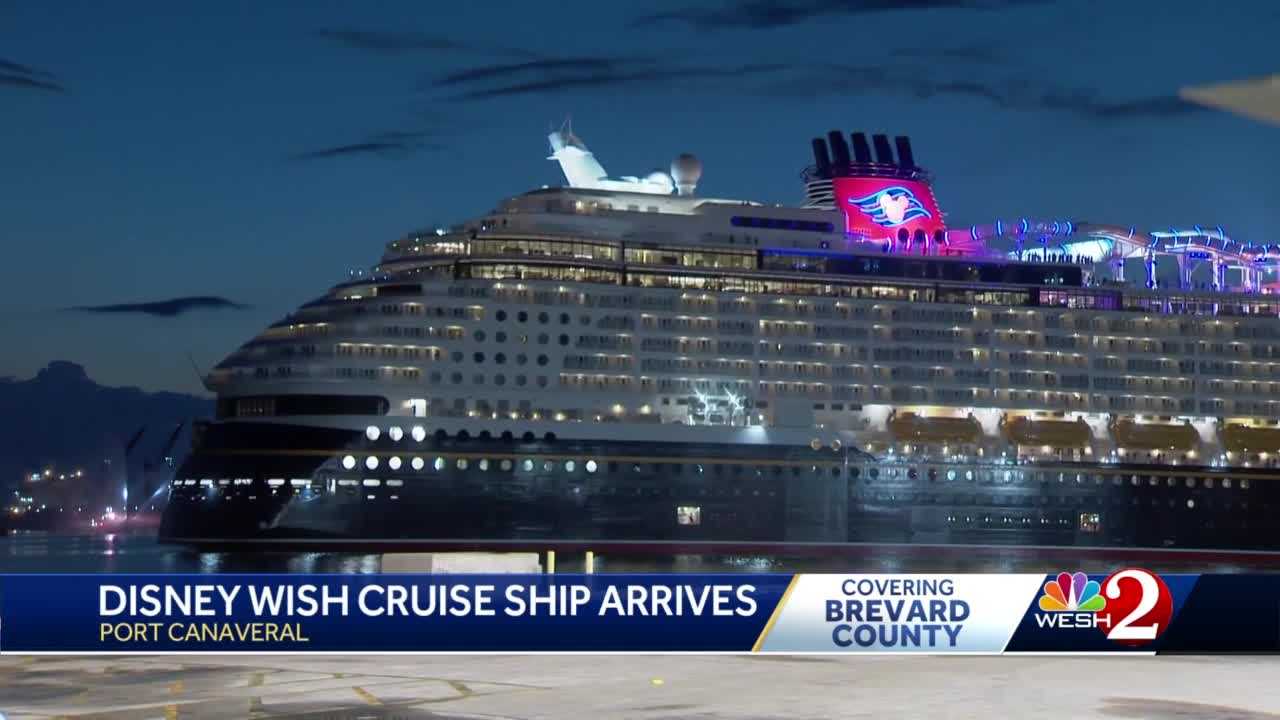 Disney Wish Arrives At Port Canaveral